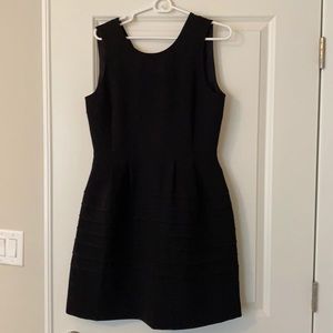 Madewell black polyester dress. Never worn. Size 8